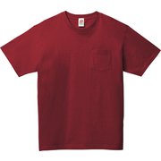 BL113 BELTON COTTON POCKET TEE バーガンディ XL