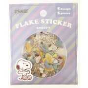 フレークステッカー スヌーピー/アオ PKS249
