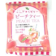 こんにゃくゼリー ピーチティー 6個