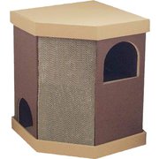 CCSH-BR [キャットハウス 2階建て nekoto コーナースクラッチハウス]