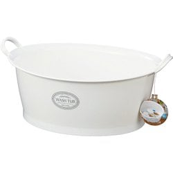 洗濯用排水栓付 マミーウォッシュタブ 12L ホワイト 3113