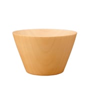 ウッドボウル 木製 250ml S ナチュラル WK-1W