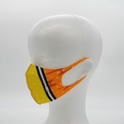 洗える！あったか立体ホットマスク 和風 YE