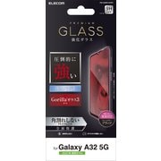 Galaxy A32 5G/ガラスフィルム/ゴリラ/フルカバー/フレーム付き/ブラック PM-G208FLGOFR