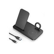 Anker PowerWave+ 3-in-1 stand with Watch Holder ブラック A2579011