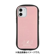 KGL-22B [KANGOL iPhone 12 mini ハイブリッドガラスケース ピンク]