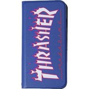 iPSE-TS04 [THRASHER iPhone SE/8 ブックケース NV/FLAME]