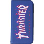 iP2061-TS04 [THRASHER iPhone 12 Pro ブックケース NV/FLAME]