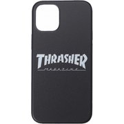 iP2054-TS05 [THRASHER iPhone 12 mini バックケース BK/WH]