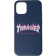 iP2054-TS08 [THRASHER iPhone 12 mini バックケース NV/FLAME]