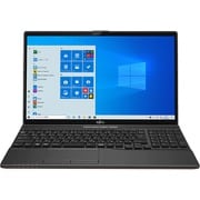 ノートパソコン LIFEBOOK AHシリーズ/15.6型ワイド/Athlon Gold 3150U/メモリ 4GB/SSD 256GB/DVDスーパーマルチドライブ/Windows 10 Home 64ビット/Office Home and Business 2019/ブライトブラック FMVA42F1B
