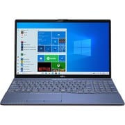 ノートパソコン LIFEBOOK AHシリーズ ヨドバシオリジナルモデル/15.6型ワイド/Ryzen5 5500U/メモリ 8GB/SSD 256GB + HDD1TB/DVDスーパーマルチドライブ/Windows 10 Home 64ビット/Office Home and Business 2019/メタリックブルー FMVA43F1LC