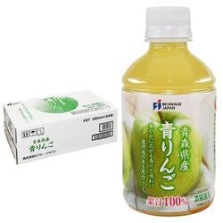 ヨドバシ.com - ビバレ・ジャパン 青森県産青りんご 280ml×24本 通販【全品無料配達】
