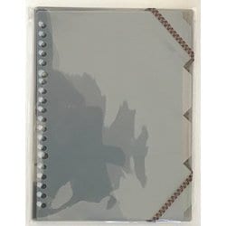 CRバインダー表紙 A5 スモーク 68435-02C