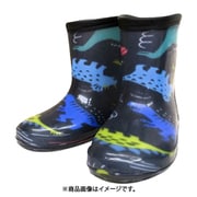 Zazzy zaps WackyDinosaur 子供 レインシューズ 20cm 黒 6711551-020-11-2