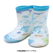 Zazzy zaps マリンフレンズ 子供 レインシューズ 15cm オフシロ 6711557-015-08-2