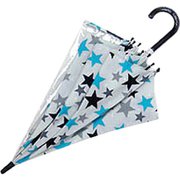 Zazzy zaps ランダムスター 傘 子供 Lサイズ グレー 6711652-004-03-5