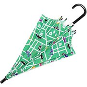 Zazzy zaps BusyStreet 傘 子供 Lサイズ グリーン 6711653-004-10-2