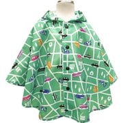 6711753-002-10-7 [Zazzy zaps BusyStreet ポンチョ Sサイズ グリーン]
