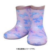 OrangeBonbon MilkyRibbon 子供 レインシューズ 17cm ピンク 6711501-017-06-3