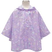 6711702-002-13-4 [OrangeBonbon マーメイド 子供 ポンチョ Sサイズ パープル]