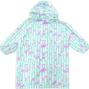 6711803-100-10-4 [OrangeBonbon yumekawaii 子供 レイン コート 100cm グリーン]