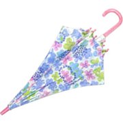 Petit Angelina 水彩フラワー 傘 子供 Mサイズ ブルー 8711604-003-05-3