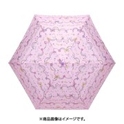 8711612-006-06-0 [Petit Angelina キラキラガーランド 折りたたみ傘 子供 フリーサイズ ピンク]
