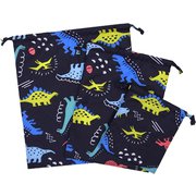 6611451-006-11-0 [Zazzy zaps WackyDinosaur 子供 巾着3点セット フリーサイズ 黒]