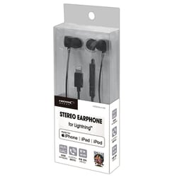 ステレオイヤフォン for Lightning 1.15m ブラック HDSE20LH1BK