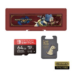 ヨドバシ Com Hori ホリ Ad19 001 モンスターハンターライズ Microsdカード 64gb カードケース6 For Nintendo Switch 通販 全品無料配達