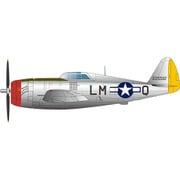 エアクラフトシリーズ PDR-30 アメリカ陸軍戦闘機 P-47D サンダーボルト レザーバック “ゼムケズ・ウルフパック パート1”（ 2機セット） [1/144 プラモデル]