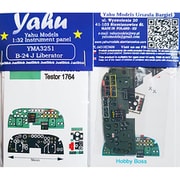 着色計器盤シリーズ YMA3251 B-25Jミッチェル・着色計器板・ホビーボス用 [1/32 ディテールアップパーツ]