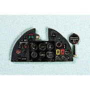 着色計器盤シリーズ YMA7242 ホーカー・ハリケーンMk.II・着色計器板・エアフィクス他用 [1/72 ディテールアップパーツ]