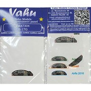 着色計器盤シリーズ YMA7304 ボーイングB-17G・着色計器板・エアフィクス他用 [1/72 ディテールアップパーツ]