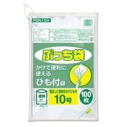 PDN10H [ぷっち袋ひも付 10号 0.02mm 透明 100P]