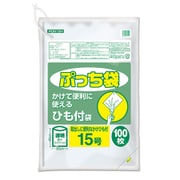 PDN15H [ぷっち袋ひも付 15号 0.02mm 透明 100P]