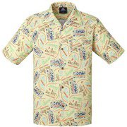 トラディショナル SS シャツ TRADITIONAL SS SHIRT 421857 C107 Cleam Gold XLサイズ [アウトドア シャツ メンズ]