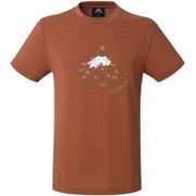 BRITPOP TEE-FUJIYAMA 425754 B105 ボンベイブラウン Lサイズ [アウトドア Ｔシャツ メンズ]