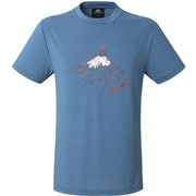 BRITPOP TEE-FUJIYAMA 425754 S71 サクソニーブルー Mサイズ [アウトドア Ｔシャツ メンズ]
