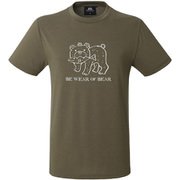 BRITPOP TEE-KUMA 425755 E31 エルムウッド XLサイズ [アウトドア Ｔシャツ メンズ]