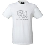 BRITPOP TEE-KUMA 425755 W01 ホワイト XLサイズ [アウトドア Ｔシャツ メンズ]