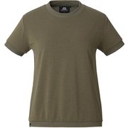 WOMEN’S RIB TEE 424720 E31 エルムウッド Lサイズ [アウトドア Ｔシャツ レディース]