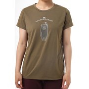 ウィメンズ ブリットポップ ティー クマ WOMEN’S BRITPOP TEE KUMA 424722 E31 エルムウッド XSサイズ [アウトドア カットソー レディース]
