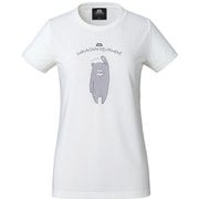 ウィメンズ ブリットポップ ティー クマ WOMEN’S BRITPOP TEE KUMA 424722 W01 ホワイト Sサイズ [アウトドア カットソー レディース]