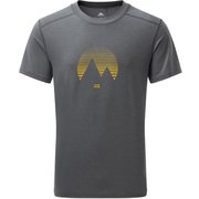 HEADPOINT MOUNTAIN TEE 411789 F20 フリントグレー Lサイズ [アウトドア カットソー メンズ]