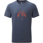 HEADPOINT MOUNTAIN TEE 411789 M71 ミディーバルブルー Lサイズ [アウトドア カットソー メンズ]
