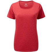 WOMEN’S TEMPI TEE 412737 C17 カプシカムレッド Sサイズ [アウトドア カットソー レディース]