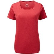 WOMEN’S TEMPI TEE 412737 C17 カプシカムレッド Mサイズ [アウトドア カットソー レディース]