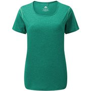 WOMEN’S TEMPI TEE 412737 D84 ディープグリーン Lサイズ [アウトドア カットソー レディース]